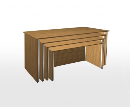 Laminated Nesting Tables 